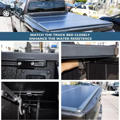 OSIAS Hard Tri-Fold Dodge Ram Tonneau Cover Fit 1500 2500 3500