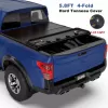 OSIAS Hard Quad-Fold Silverado Tonneau Cover For 2019-2022