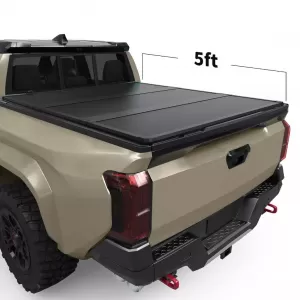 OSIAS Tri-Fold Tonneau Cover Truck Bed For Toyota Tacoma Waterproof