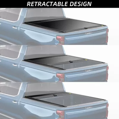 OSIAS 5.8FT Retractable Tonneau Cover Silverado 1500 