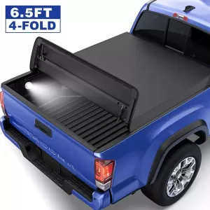 OSIAS Soft 4-FOLD 6.5FT Truck Bed Tonneau Cover for 1988-2007 Silverado GMC Pickup