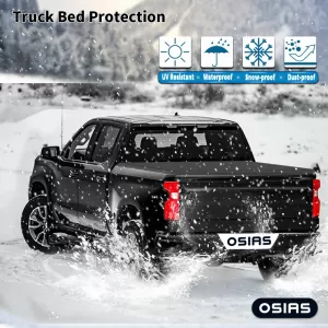 OSIAS Quad Fold Soft ford f150 tonneau cover