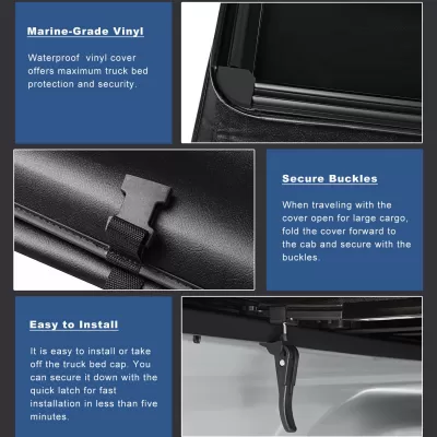 OSIAS Truck Bed Tonneau Cover For Ford Maverick 