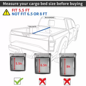 OSIAS Ford F-150 Tri-Fold Tonneau Cover