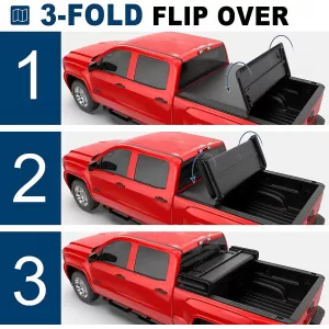 OSIAS Ford F-150 Tri-Fold Tonneau Cover