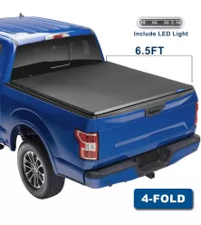 OSIAS Truck Bed Tonneau Cover 4-For 14-19 Chevy Silverado 1500 GMC Sierra