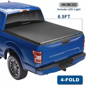 OSIAS Truck Bed Tonneau Cover 4-For 14-19 Chevy Silverado 1500 GMC Sierra