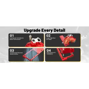 OSIAS 6.7L Cummins Intake horn Manifold Kit for Dodge Ram 2500/3500